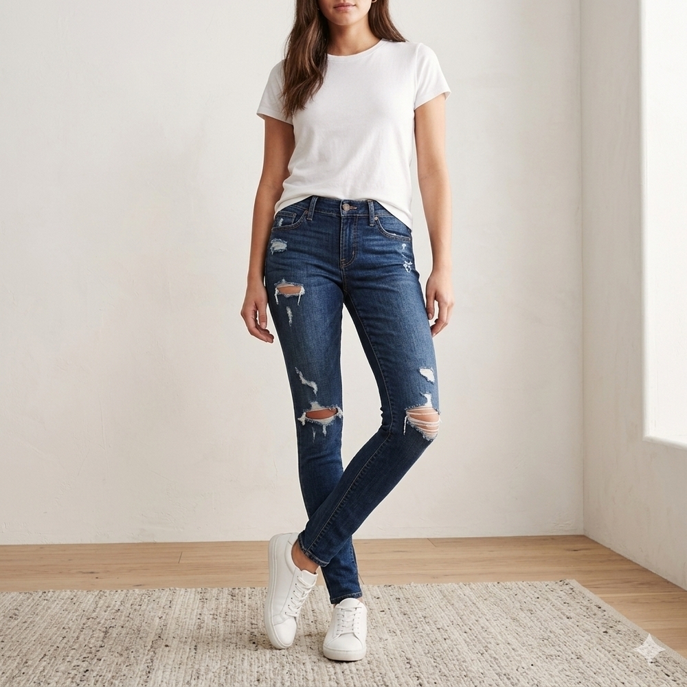 Abercrombie & Fitch Ripped Jeans